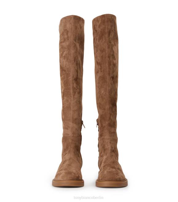 kniehohe Stiefel| de Tony Bianco Frauen Lange Stiefel von Chasey Sattelwildleder 4624419